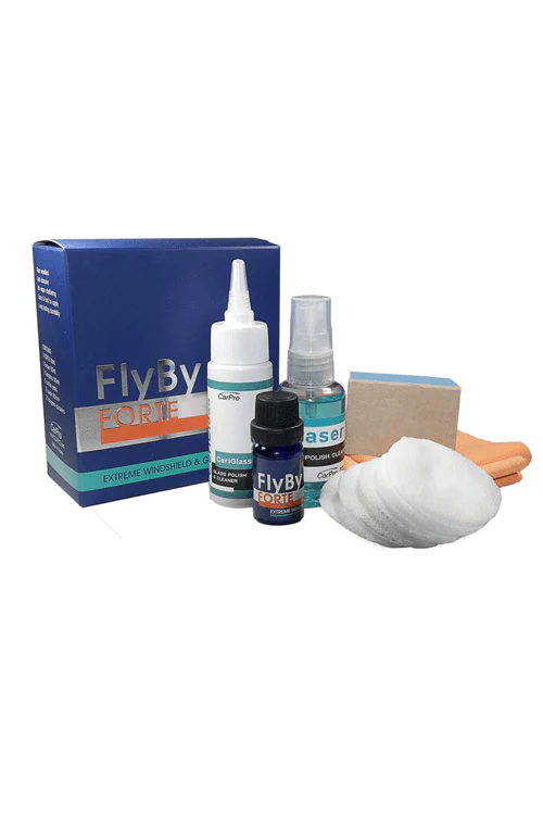 CQuartz FlyBy Forte - Extreme Windshield Coating Kit - 15ml Kit ...